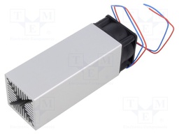 Heatsink: extruded; natural; L: 100mm; W: 40mm; H: 40mm; 1.1K/W; 5VDC