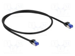 Patch cord; S/FTP; Cat: 6a; RJ45 plug,both sides; 0.5m; LSZH,TPE
