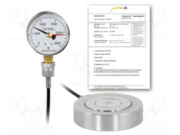 Meter: hardness; 0÷2500N; Temp: max.50°C; Storage temp: -10÷60°C