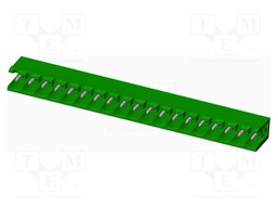 Connector: pluggable terminal block; socket; male; angled 90°