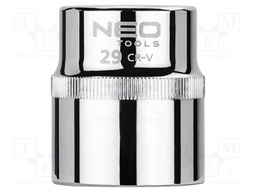 Socket; 6-angles,socket spanner; HEX 29mm; 1/2"