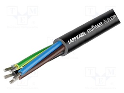 Wire; ÖLFLEX® HEAT 180 MS; 12G1mm2; Cu; stranded; silicone; black