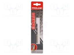 Drill bit; for metal; Ø: 5.1mm; HSS; Features: grind blade; blister