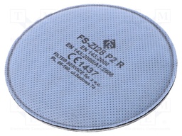 Dust filter; P2 R; Material: activated carbon