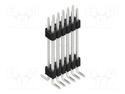 Connector: pin strips; pin header; male; PIN: 12; 1.27mm; SMT; 2x6