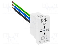 Surge arrestor; Type 3; 2.5kA; 255VAC; -25÷45°C; IP20