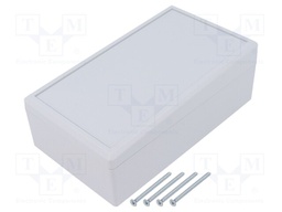 Enclosure: desktop; TENCLOS SLANT SLOPE; X: 85mm; Y: 145mm; ABS