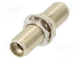 Connector: fiber optic; coupler; FSMA