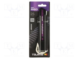 Knife; professional,universal; 25mm