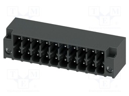 PCB headers, nominal cross section: 1.5 mm?, color: black, n