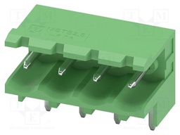 PCB headers, nominal cross section: 2.5 mm?, color: green, n