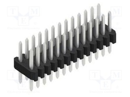 Connector: pin strips; pin header; male; PIN: 26; 1.27mm; THT; 2x13
