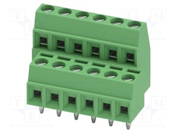 PCB terminal block, nominal current: 8 A, rated voltage (III