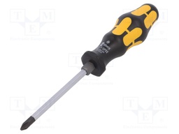Screwdriver; Phillips; Size: PH2; for impact,assisted with a key