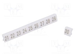 Marker; Application: ZG-G,ZUG,ZUG-G; white; Width: 4.5mm; PCV