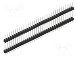 Connector: pin strips; pin header; male; PIN: 33; 2.54mm; THT; 1x33