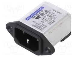 Connector: AC supply; socket; male; 3A; 250VAC; IEC 60320; -25÷85°C
