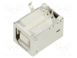 USB B CONN.WITH KINK BOARD LOCK LEAD FRE