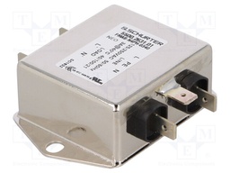 Filter: anti-interference; 250VAC; Ioper.max: 3A; Ir: 0.5mA