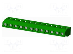 Connector: PCB terminal block; terminal; Plating: tinned; on PCBs