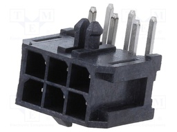 Connector: wire-board; socket; male; -40÷105°C; PIN: 6; Layout: 2x3
