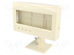 Enclosure: for devices with displays; A: 151mm; B: 94mm; ABS