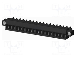 Connector: pluggable terminal block; plug; female; straight; 300V