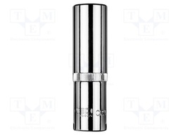 Socket; 6-angles,socket spanner; HEX 15mm; 1/2"; long