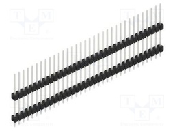 Connector: pin strips; pin header; male; PIN: 34; 2.54mm; THT; 1x34