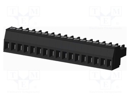 Connector: pluggable terminal block; plug; female; straight; 300V