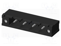 Connector: pluggable terminal block; socket; male; on PCBs