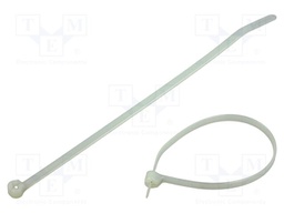 Cable tie; L: 186mm; W: 4.8mm; polyamide
