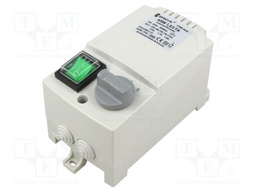 Regulator; speed; 230VAC; 1-phase fun motors speed control; IP54