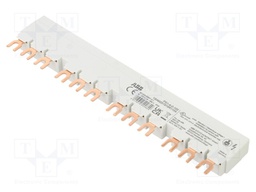 Busbar; 16mm2; 690VAC; 250VDC; 6kV; Inom: 100A; fork; No.of mod: 4