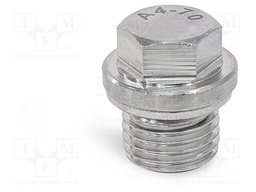 Hexagon head screw plug; with seal; Thread: M8; Pitch: 1