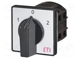Switch: cam switch; Stabl.pos: 3; 16A; 1-0-2; for building in; IP20