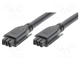 Cable: EXTreme Guardian-pigtail; female; PIN: 3; Len: 4m; 50A; 6AWG