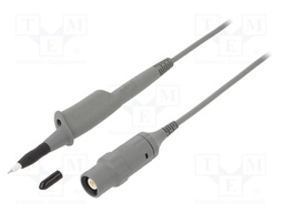 Probe: for oscilloscope; 0÷300MHz; 10: 1; 1.1ns; 10÷30pF; 1.2m; 10MΩ