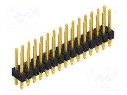 Connector: pin strips; pin header; male; PIN: 30; 2.54mm; THT; 2x15