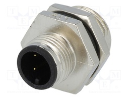 Socket; M12; PIN: 3; male; A code-DeviceNet / CANopen; soldering