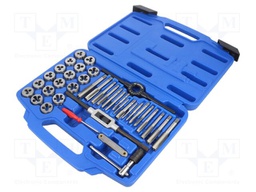 Kit: taps; Pcs: 39; Thread: M3÷M12