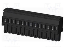 Connector: pluggable terminal block; plug; female; angled 90°