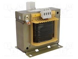 Transformer: mains; 630VA; 400VAC; 24V; Leads: terminal block; IP00