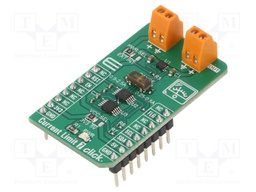 Click board; ammeter; GPIO,I2C; MAX14575A; prototype board