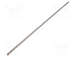Drill bit; for concrete; Ø: 10mm; L: 600mm; Working part len: 540mm