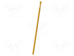 Needle-like test probe; Operational spring compression: 2mm