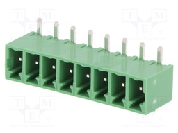 Pluggable terminal block; 3.81mm; ways: 8; angled 90°; socket