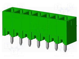 Connector: pluggable terminal block; socket; male; straight; THT