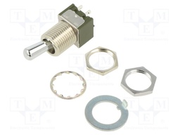 Switch: toggle; Pos: 2; DPST; ON-OFF; 3A/250VAC; 4A/30VDC; -30÷85°C