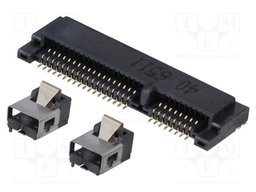 Connector: PCI Express mini; horizontal; SMT; gold-plated; PIN: 52